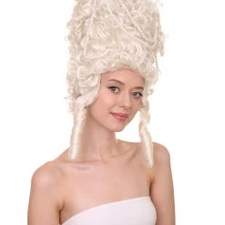 Men's Baroque Marie Antoinette Womens Wig | Multiple Colors Historical Wigs | Premium Breathable Capless Cap | Halloween Party Online