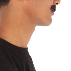 HPO Adult Men's Movie Borat Fake Human Hair Mustache | Multi Color Options 12 HPO Adult Men's Movie Borat Fake Human Hair Mustache | Multi Color Options