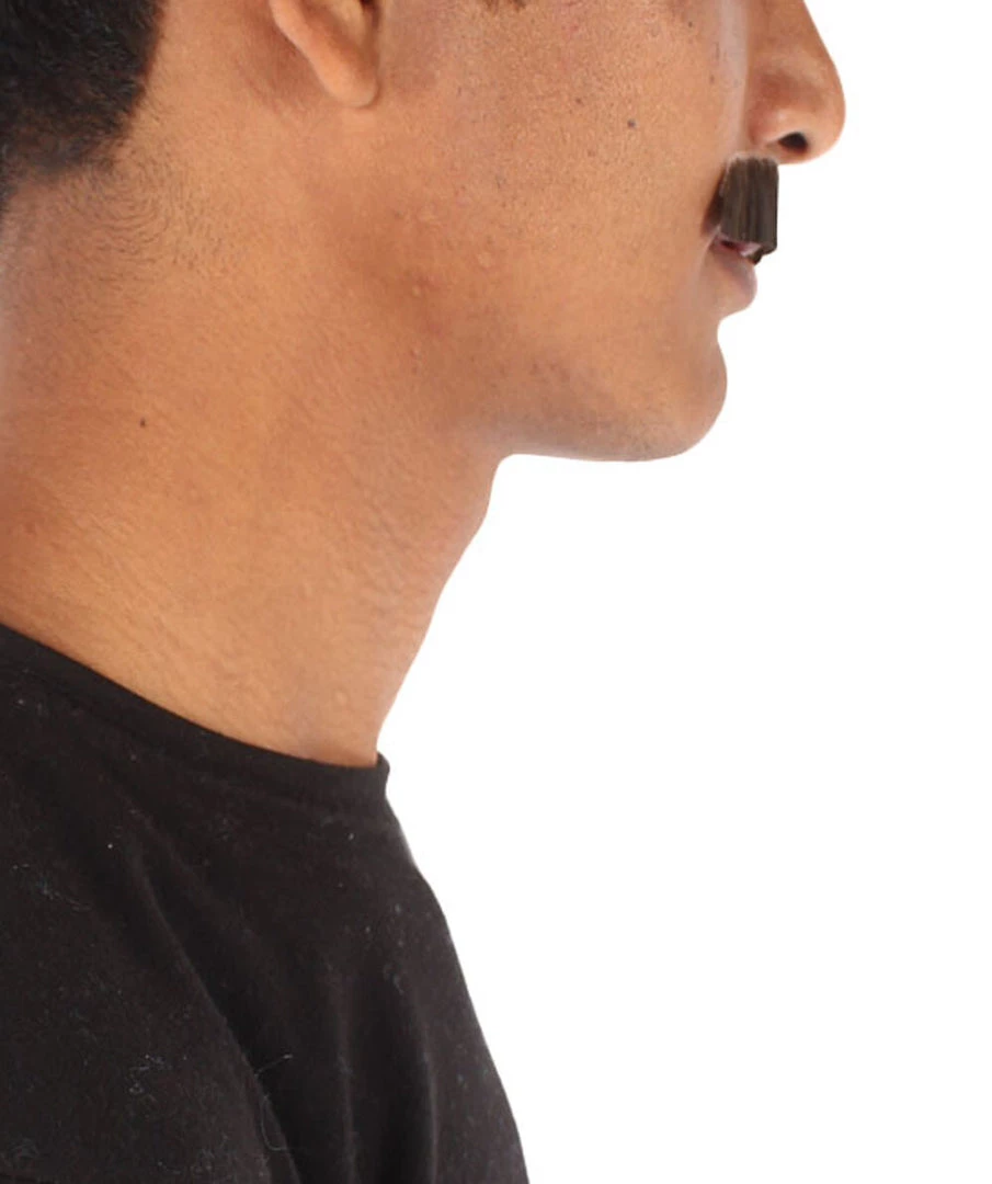 HPO Adult Men's Movie Borat Fake Human Hair Mustache | Multi Color Options 4 HPO Adult Men's Movie Borat Fake Human Hair Mustache | Multi Color Options