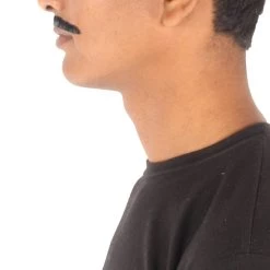 HPO Adult Men's Borat Fake Synthetic Hair Mustache | Multicolor Color Options 38 HPO Adult Men's Borat Fake Synthetic Hair Mustache | Multicolor Color Options