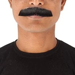 HPO Men's Synthetic Hair Mustache Cosplay Facial Hair 82 HPO Men's Synthetic Hair Mustache Cosplay Facial Hair