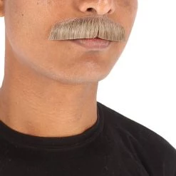 HPO Men's Synthetic Hair Mustache Cosplay Facial Hair 106 HPO Men's Synthetic Hair Mustache Cosplay Facial Hair