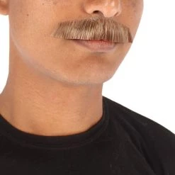 HPO Men's Synthetic Hair Mustache Cosplay Facial Hair 116 HPO Men's Synthetic Hair Mustache Cosplay Facial Hair