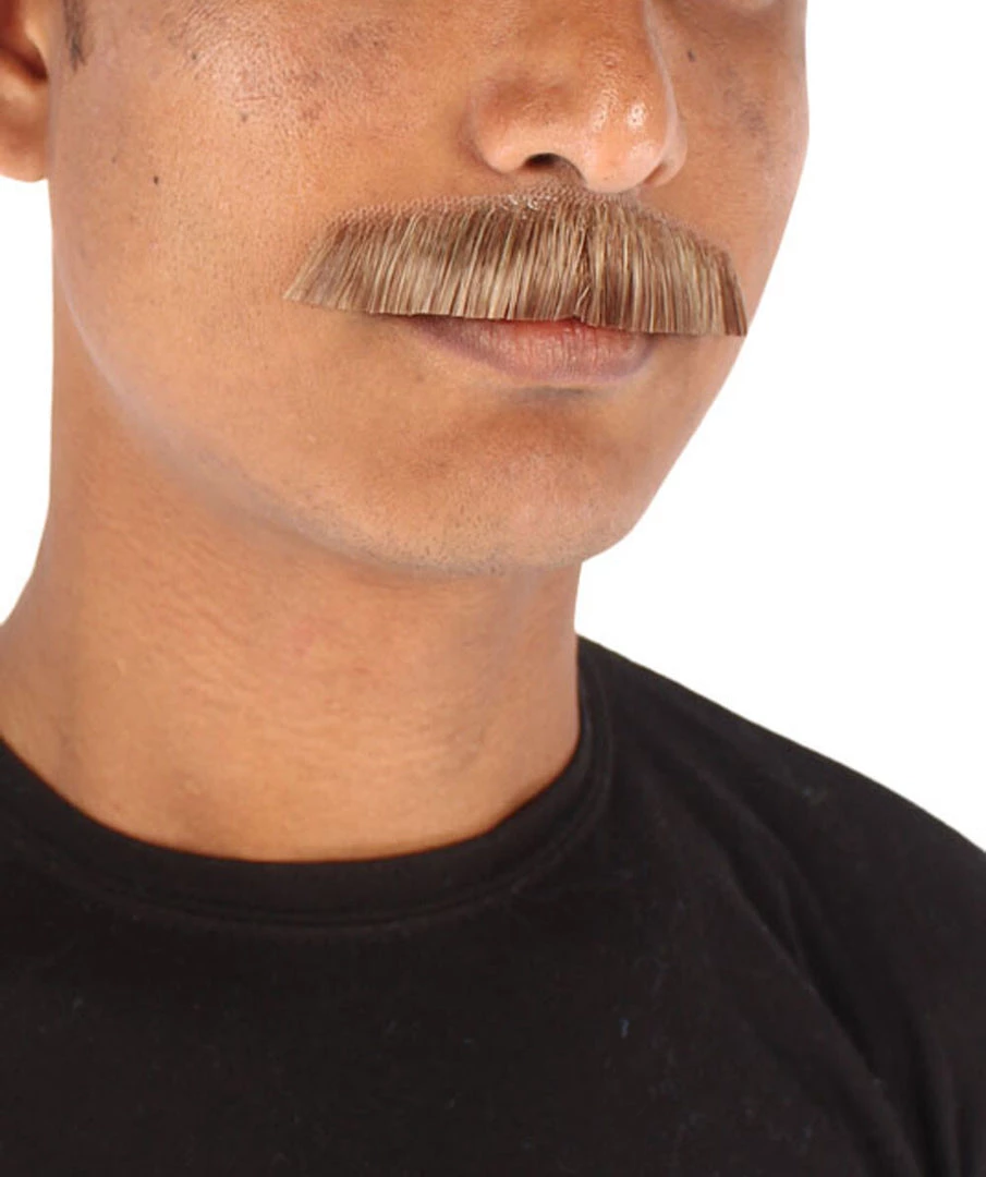 HPO Men's Synthetic Hair Mustache Cosplay Facial Hair 56 HPO Men's Synthetic Hair Mustache Cosplay Facial Hair