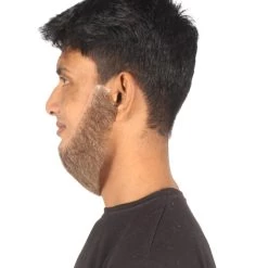 HPO Adult Men's Western Chin Curtain Style Long Beard Set | Multiple Colors 12 HPO Adult Men's Western Chin Curtain Style Long Beard Set | Multiple Colors