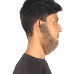 HPO Adult Men's Western Chin Curtain Style Long Beard Set | Multiple Colors 13 HPO Adult Men's Western Chin Curtain Style Long Beard Set | Multiple Colors