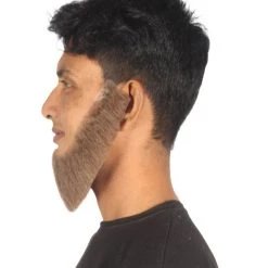 HPO Adult Men's Western Chin Curtain Style Long Beard Set | Multiple Colors 12 HPO Adult Men's Western Chin Curtain Style Long Beard Set | Multiple Colors