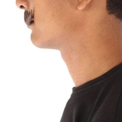 HPO Adult Men's Fake Imperial Human Hair Mustache | Multiple Color Options