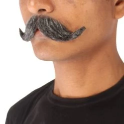HPO Adult Men's Fake Imperial Human Hair Mustache | Multiple Color Options 21 HPO Adult Men's Fake Imperial Human Hair Mustache | Multiple Color Options