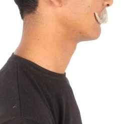 HPO Adult Men's Fake Imperial Human Hair Mustache | Multiple Color Options