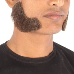 HPO Adult Men's Fake Mutton Chops Side Burns | Multiple Color Options