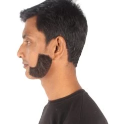 HPO Adult Men's Fake Facial Hair Mutton Chops Side Burns Set | Multiple Colors 48 HPO Adult Men's Fake Facial Hair Mutton Chops Side Burns Set | Multiple Colors