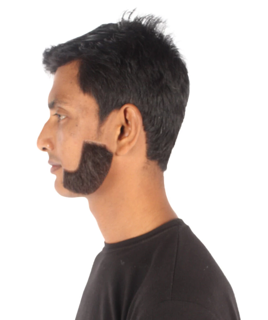 HPO Adult Men's Fake Facial Hair Mutton Chops Side Burns Set | Multiple Colors 5 HPO Adult Men's Fake Facial Hair Mutton Chops Side Burns Set | Multiple Colors