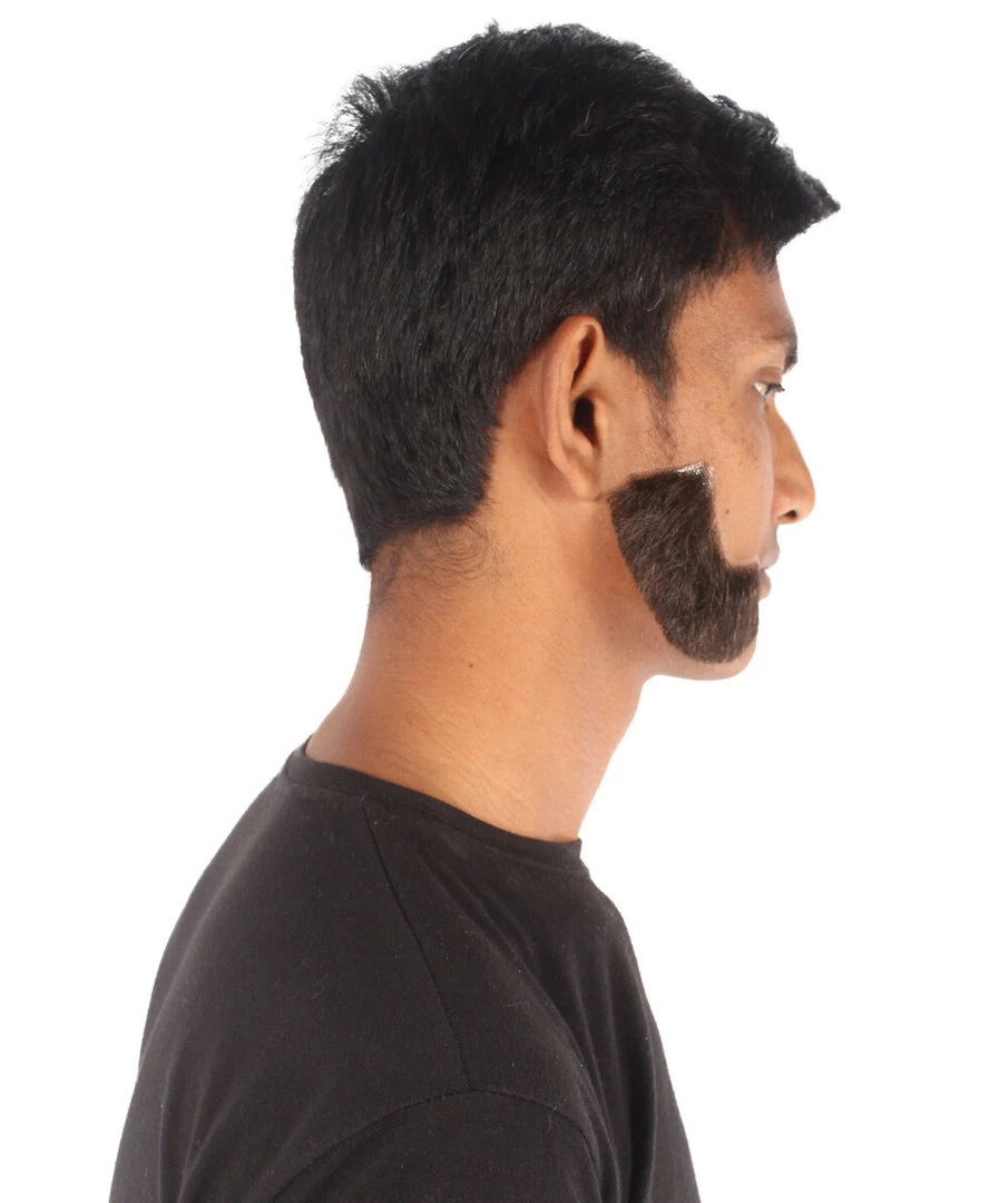 HPO Adult Men's Fake Facial Hair Mutton Chops Side Burns Set | Multiple Colors 6 HPO Adult Men's Fake Facial Hair Mutton Chops Side Burns Set | Multiple Colors