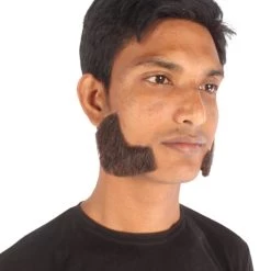 HPO Adult Men's Fake Facial Hair Mutton Chops Side Burns Set | Multiple Colors 51 HPO Adult Men's Fake Facial Hair Mutton Chops Side Burns Set | Multiple Colors
