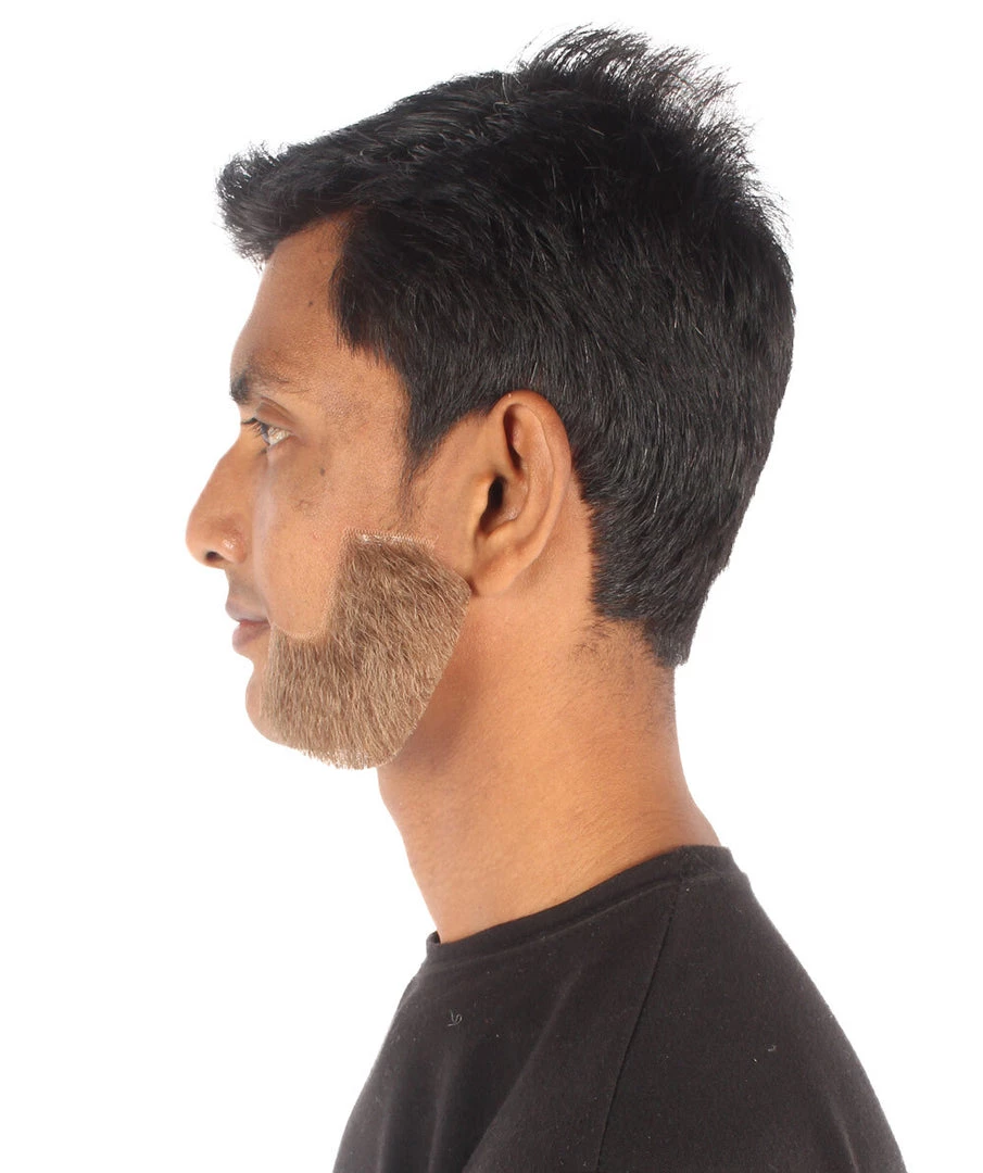 HPO Adult Men's Fake Facial Hair Mutton Chops Side Burns Set | Multiple Colors 14 HPO Adult Men's Fake Facial Hair Mutton Chops Side Burns Set | Multiple Colors