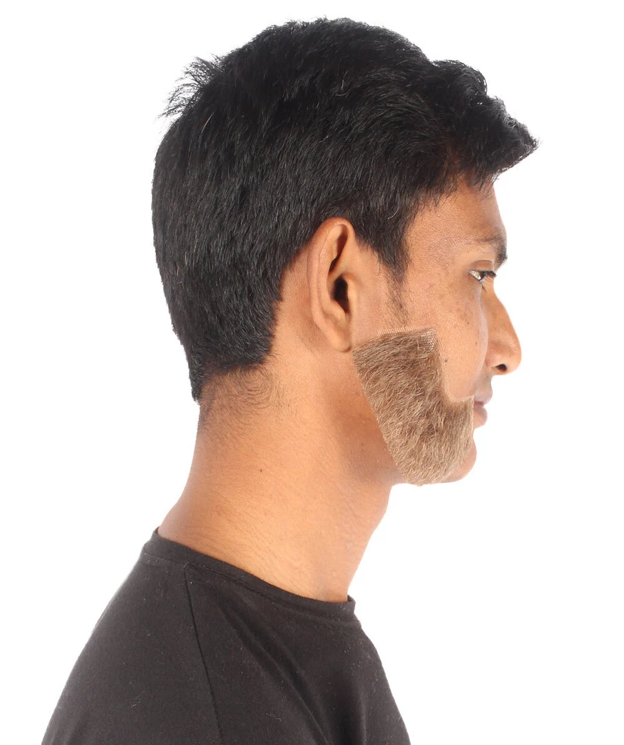 HPO Adult Men's Fake Facial Hair Mutton Chops Side Burns Set | Multiple Colors 16 HPO Adult Men's Fake Facial Hair Mutton Chops Side Burns Set | Multiple Colors