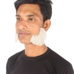 HPO Adult Men's Fake Facial Hair Mutton Chops Side Burns Set | Multiple Colors 64 HPO Adult Men's Fake Facial Hair Mutton Chops Side Burns Set | Multiple Colors