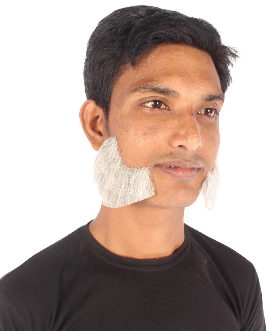 HPO Adult Men's Fake Facial Hair Mutton Chops Side Burns Set | Multiple Colors 24 HPO Adult Men's Fake Facial Hair Mutton Chops Side Burns Set | Multiple Colors