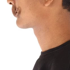 HPO Men's Human Hair Mustache Cosplay Facial Hair 29 HPO Men's Human Hair Mustache Cosplay Facial Hair