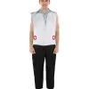 HPO Adult Men's White Doctor & Nurse Costume | Black & White Cosplay Costume