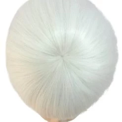 Adult Women's Short And Groovy 60's Beehive Wig, 10" Inches Pure White Updo With Bangs Hair | HPO 11 Adult Women's Short And Groovy 60's Beehive Wig, 10