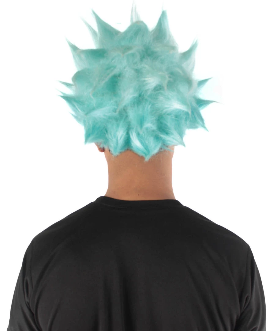 Adult Men's 10" Short Length Spiked Halloween Cosplay Anime Ban Costume Wig, Synthetic Soft Fiber Hair | HPO 4 Adult Men's 10" Short Length Spiked Halloween Cosplay Anime Ban Costume Wig, Synthetic Soft Fiber Hair | HPO