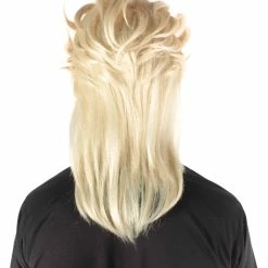 Adult Men's 21" Inch Long Length Spiked Halloween Cosplay Animated Fighter Dio Blonde Wig, Synthetic Soft Fiber Hair, Perfect For Your Next Convention And Group Anime Party! | HPO 12 Adult Men's 21