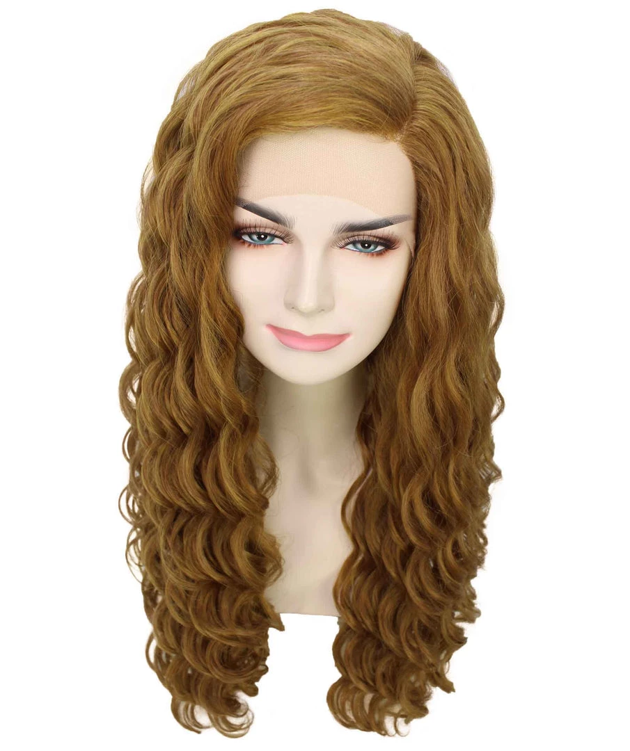 Nunique Adult Women's 28" Inch Extra Long Length Curly C-Part Lace Natural Brown Grace Undoing Character Wig, 100% Heat Resistant Fibers, Perfect For Styling To Your Expectations! | Nunique 8 Nunique Adult Women's 28" Inch Extra Long Length Curly C-Part Lace Natural Brown Grace Undoing Character Wig, 100% Heat Resistant Fibers, Perfect For Styling To Your Expectations! | Nunique