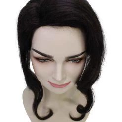 Adult Women's 14" Inch Medium Length Halloween Cosplay Demon King Costume Wig, Synthetic Soft Fiber Hair, Perfect For Your Next Festival And Group Anime Party! | HPO 15 Adult Women's 14