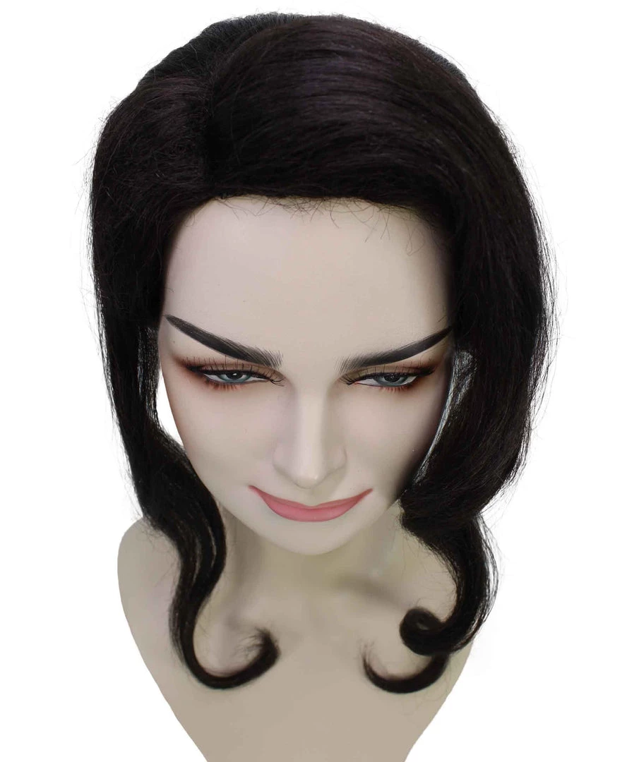 Adult Women's 14" Inch Medium Length Halloween Cosplay Demon King Costume Wig, Synthetic Soft Fiber Hair, Perfect For Your Next Festival And Group Anime Party! | HPO 7 Adult Women's 14" Inch Medium Length Halloween Cosplay Demon King Costume Wig, Synthetic Soft Fiber Hair, Perfect For Your Next Festival And Group Anime Party! | HPO