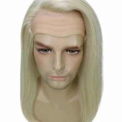HPO Petty Dark Wizard Dad | Slick Side Parted White Hair With Fake Forehead | Premium Halloween Wig 16 HPO Petty Dark Wizard Dad | Slick Side Parted White Hair With Fake Forehead | Premium Halloween Wig