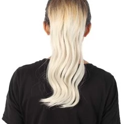 Styless Women's 14" Inch Brown/Blonde Vibrant Ponytail Ombre Hair Extension