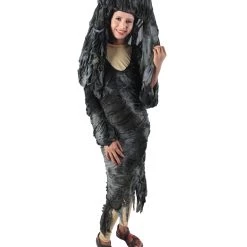 HPO Adult Women's Black Dreadful Style Costume Bundle