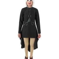 HPO Adult Women's Black Dreadful Steampunk Huntress Costume Bundle