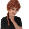HPO Adult Women's Natural Red Victorian Wig For Next Ball And English Party