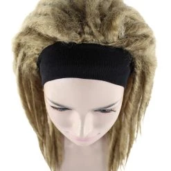 HPO Adult Women's Deluxe Brown Dreadlocks Wig