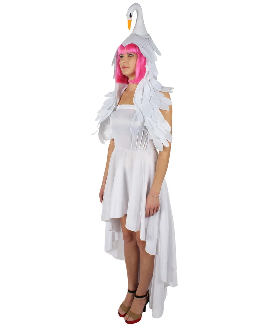 HPO Adult Women's Ash Dress Swan Costume Bundle | Multiple Size Options 3 HPO Adult Women's Ash Dress Swan Costume Bundle | Multiple Size Options