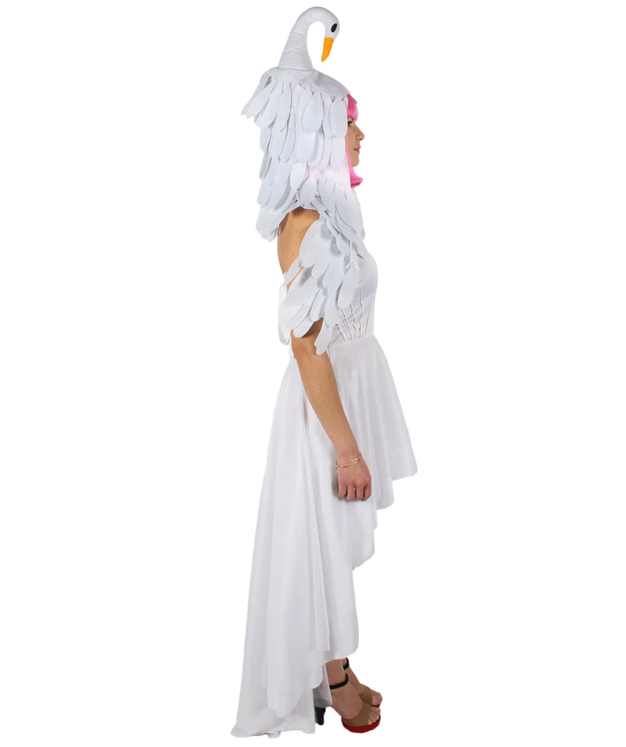 HPO Adult Women's Ash Dress Swan Costume Bundle | Multiple Size Options 6 HPO Adult Women's Ash Dress Swan Costume Bundle | Multiple Size Options