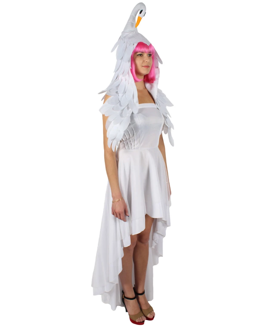 HPO Adult Women's Ash Dress Swan Costume Bundle | Multiple Size Options 7 HPO Adult Women's Ash Dress Swan Costume Bundle | Multiple Size Options
