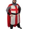 HPO Adult Men's Medieval Warrior Crusader Costume Bundle