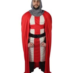 HPO Adult Men's Medieval Warrior Crusader Costume Bundle