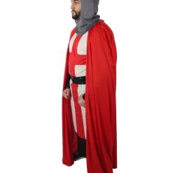 HPO Adult Men's Medieval Warrior Crusader Costume Bundle 10 HPO Adult Men's Medieval Warrior Crusader Costume Bundle