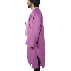 HPO Adult Men's Anime Stone Purple Yukata Overcoat Bundle 10 HPO Adult Men's Anime Stone Purple Yukata Overcoat Bundle