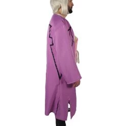 HPO Adult Men's Anime Stone Purple Yukata Overcoat Bundle 13 HPO Adult Men's Anime Stone Purple Yukata Overcoat Bundle