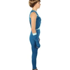 HPO Adult Women's Blue Last Dragon Warrior Costume Bundle