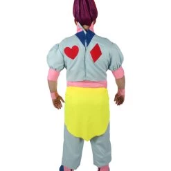 HPO Adult Men's Hunter X Blue Costume Pink Bands & Yellow Sash