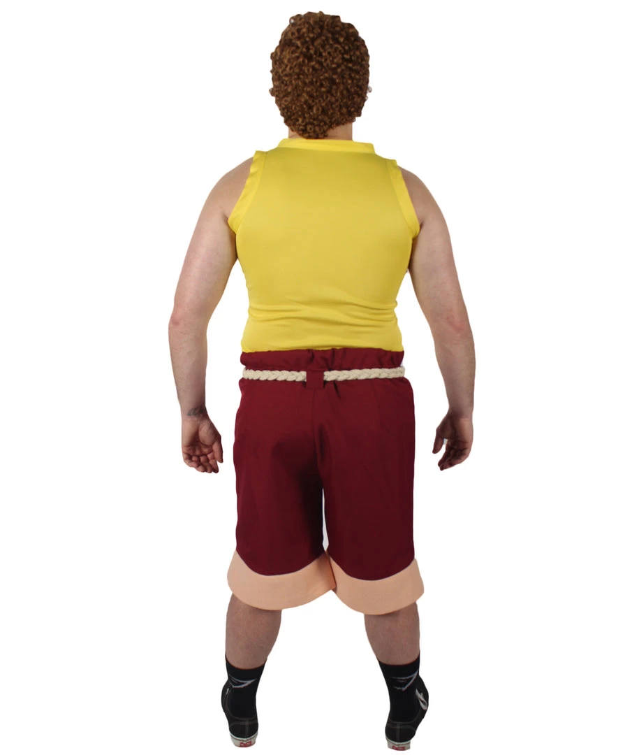 HPO Adult Men's Sea Monster Animated Movie Yellow Tank Top Costume Bundle 5 HPO Adult Men's Sea Monster Animated Movie Yellow Tank Top Costume Bundle