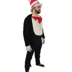 HPO Adult Men's Cat Hat Jumpsuit Costume 15 HPO Adult Men's Cat Hat Jumpsuit Costume