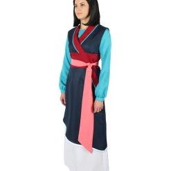 HPO Adult Women's Chinese Warrior Hanfu Costume